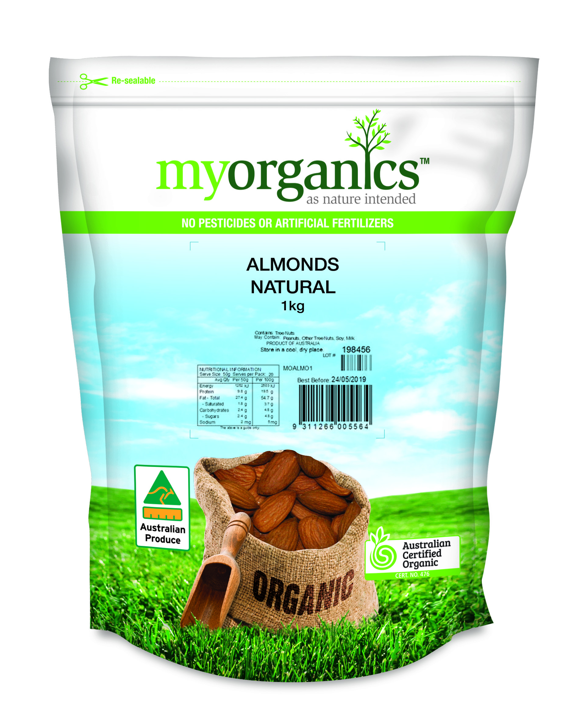 Almonds Australian Natural